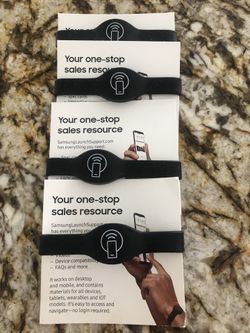 NFC Samsung bracelets $10 EACH! Need to go ASAP