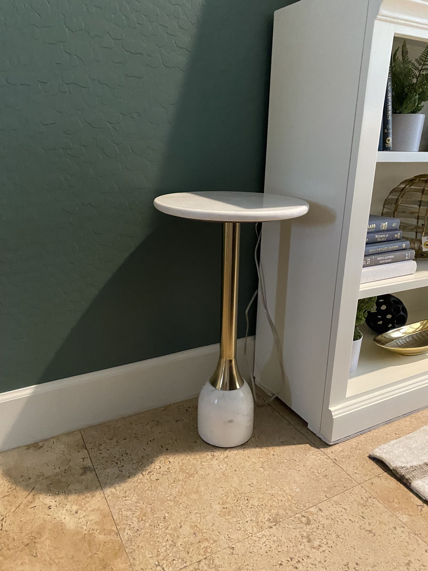 New Marble Accent Table