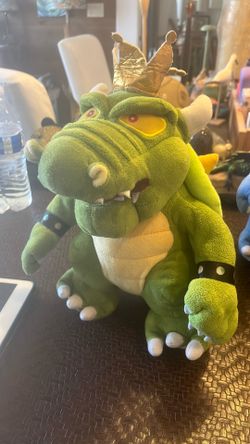 King Koopa Bowser The Adventures of Super Mario Bros.3 Plush Toy Figure 12"