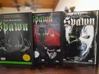Spawn Animated Series DVDs 1, 2, 3