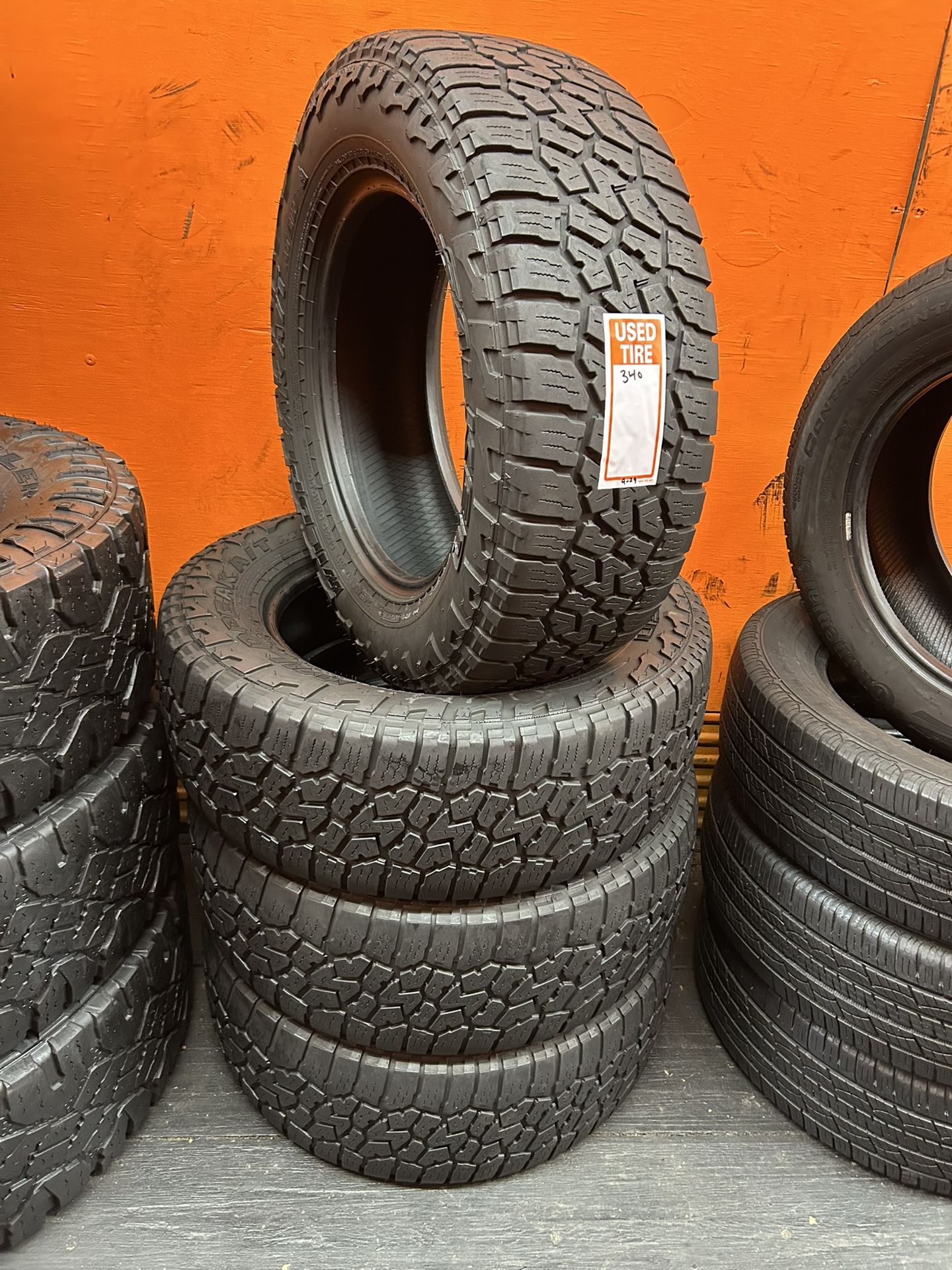 245/65R17 Falken Wildpeak A/T Full Tire Set
