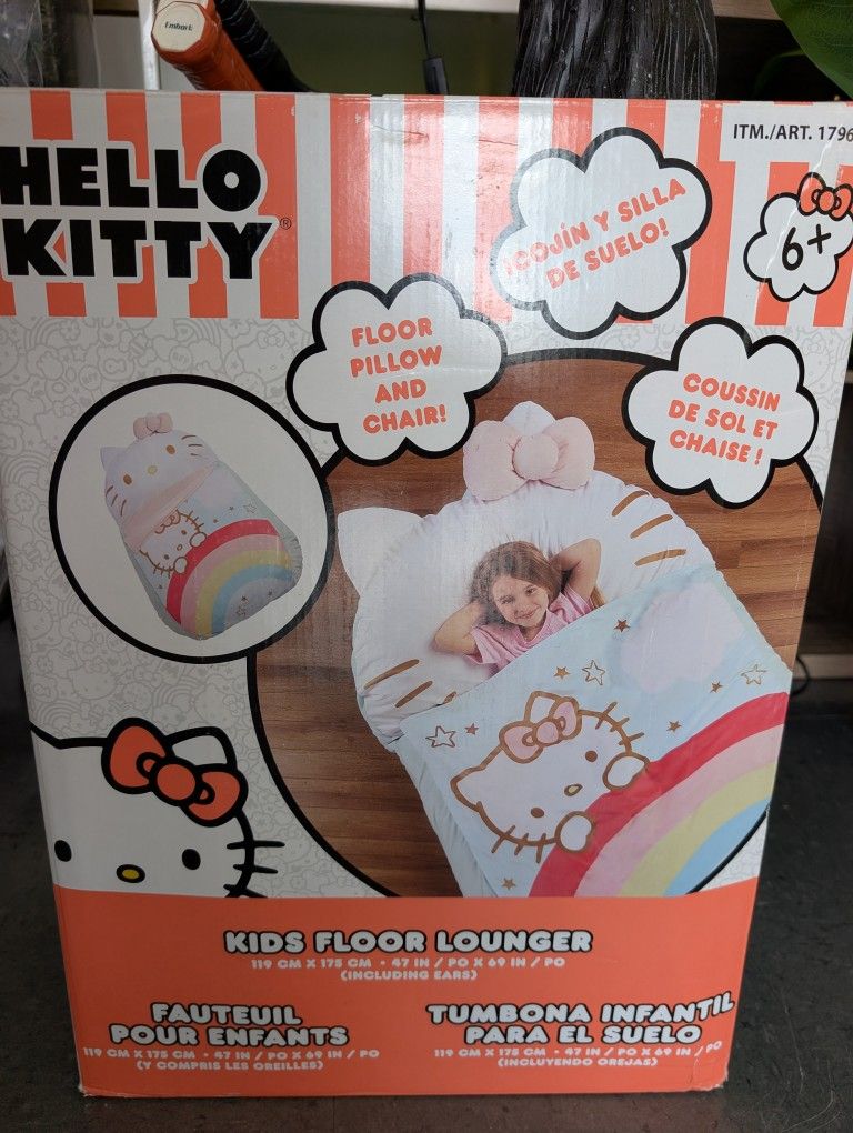 Hello Kitty kids floor lounger new inbox