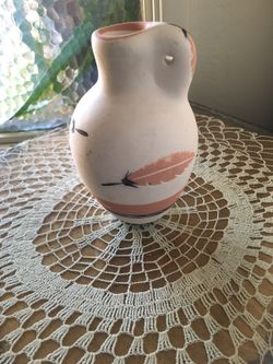 Clay vase app 6"
