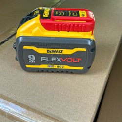 Dewalt 9 AH Flexvolt 20v/60v