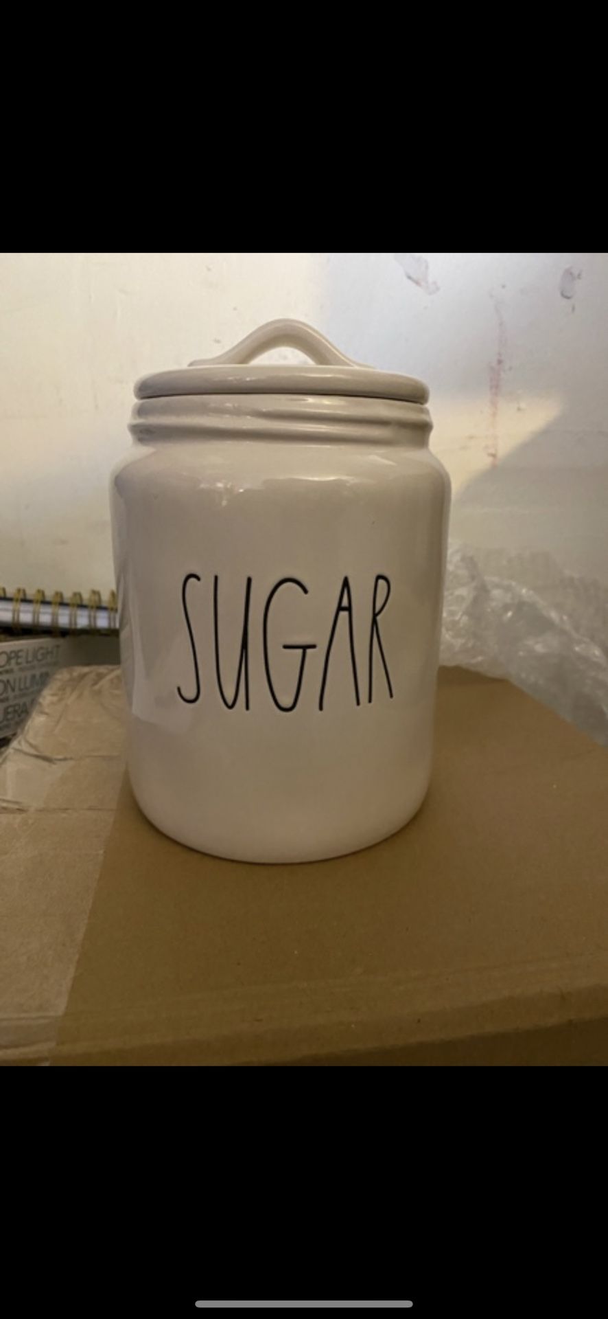 Rae Dunn Medium Sugar Canister