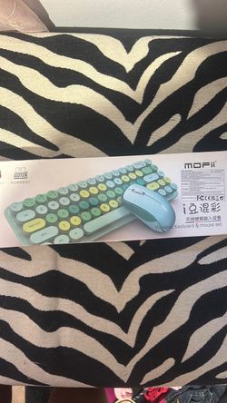 wireless keyboard teal