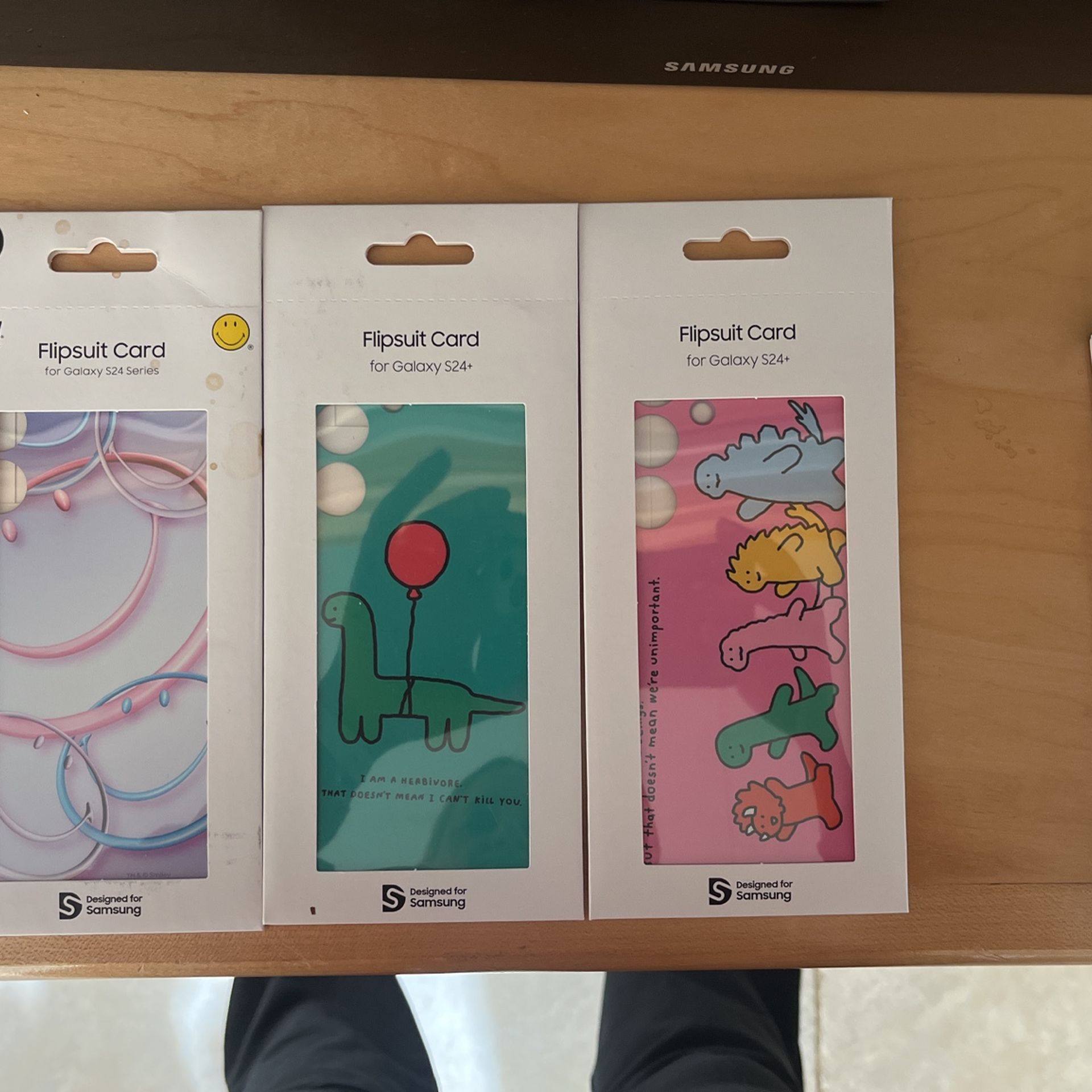 3 Flipsuit Cards For Galaxy S24+
