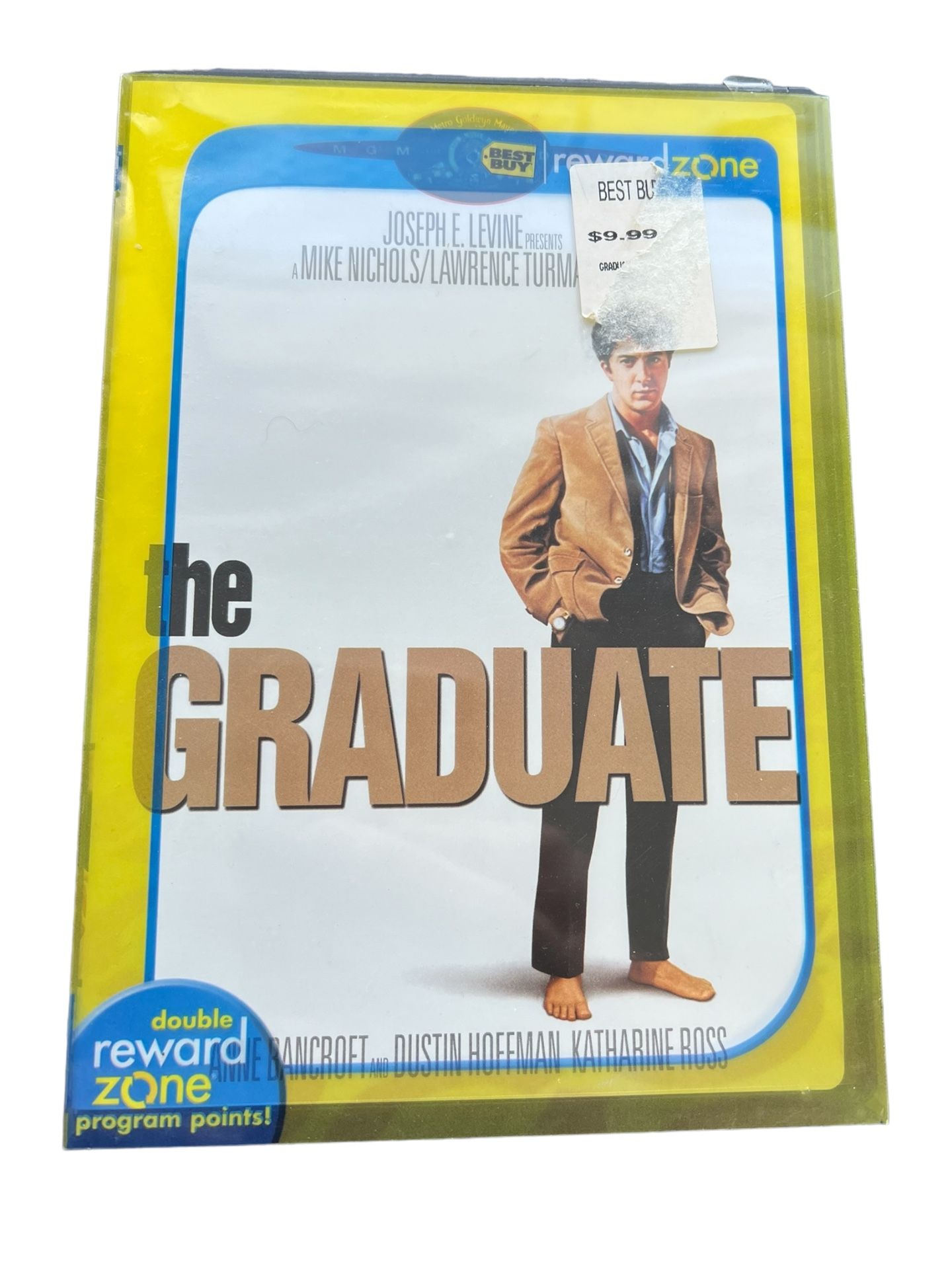 The Graduate (DVD, 1967) Dustin Hoffman. Anne Bancroft The Graduate (DVD, 1967) Dustin Hoffman. Anne Bancroft This DVD features the iconic 1967 film