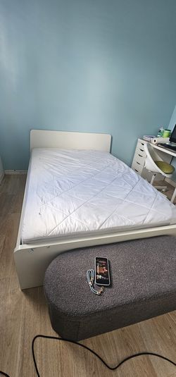 Ikea full bed and mattress