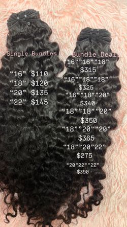 Burmese Curly Bundles