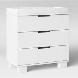 3 Drawer Dresser With Removable Changing Top