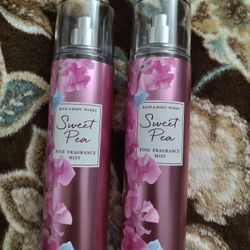 Bath And Body Works Sweet Pea X2 $18 New