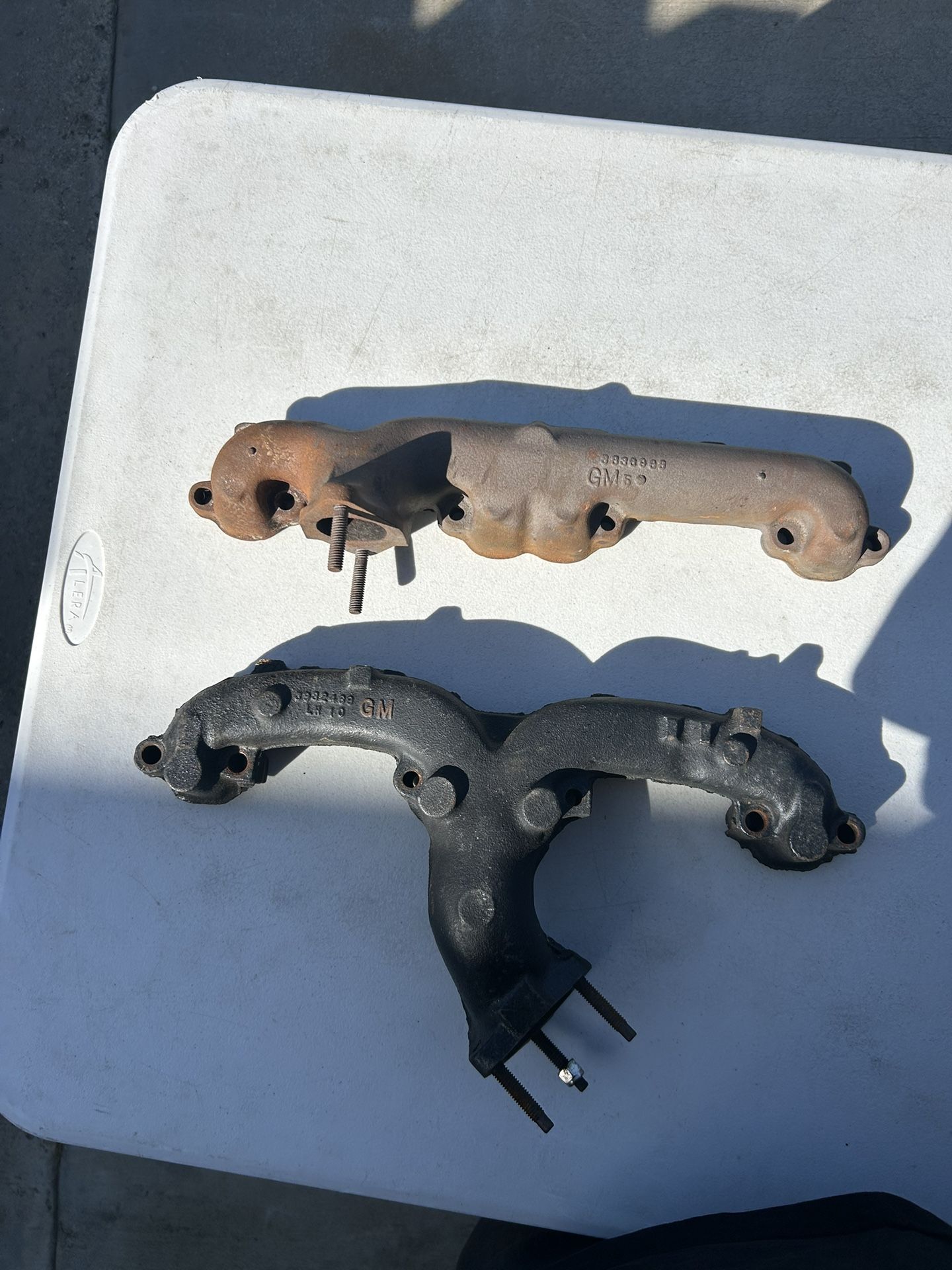 1955-56 Chevrolet Corvette Bel Air SBC Exhaust Manifolds 