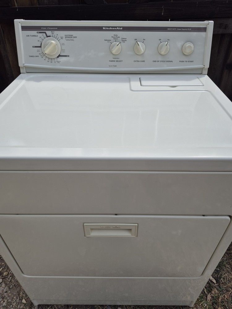 KitchenAid By Whirlpool Electric Dryer With Warranty  (Almond Color)