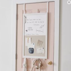 Brand NEW Over-The-Door Framed Study Organizer