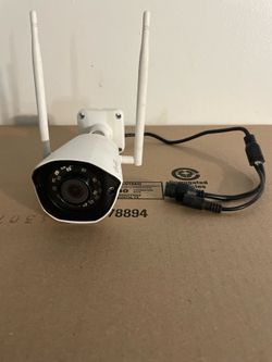 Security Camera with Wi-Fi and Bluetooth