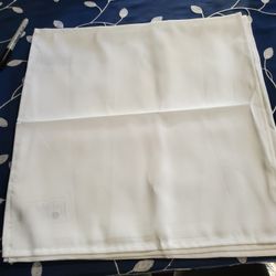 17x17 Inches White Polyester Napkins