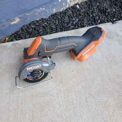 CUT OFF SAW RIDGID 18V TOOL ONLY 