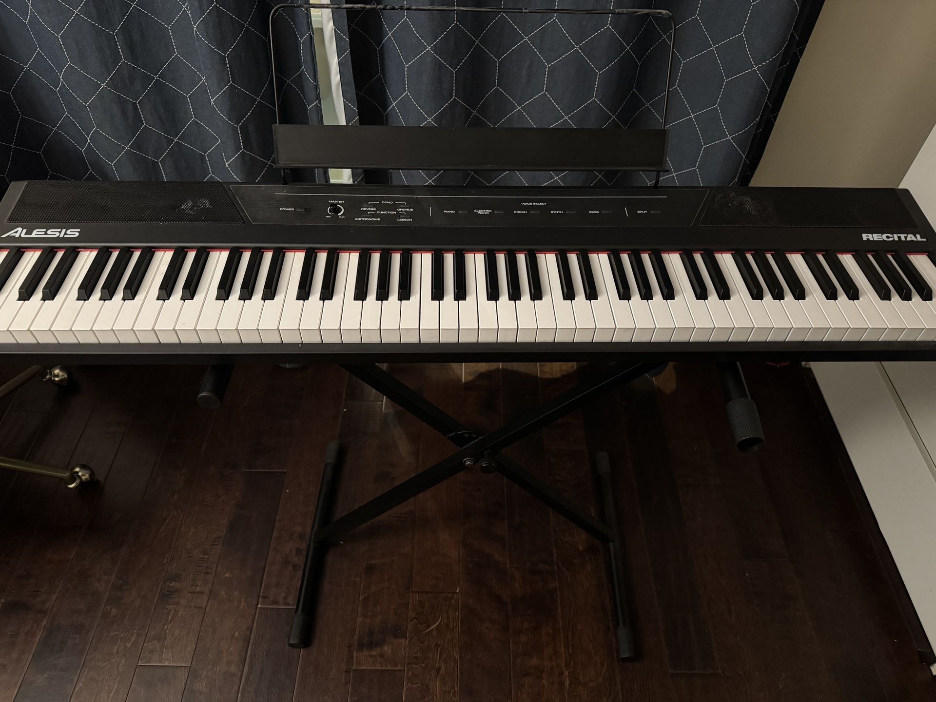 Alesis Recital - 88 Key Digital Piano Keyboard with Semi-Weighted Keys