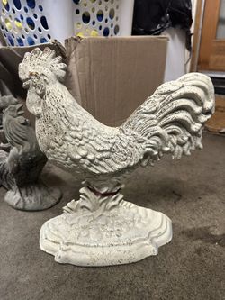 Chicken Iron Decor