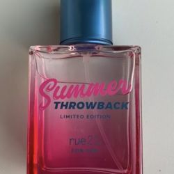 Rue21 “Summer Throwback” perfume 1.7 fl oz 
