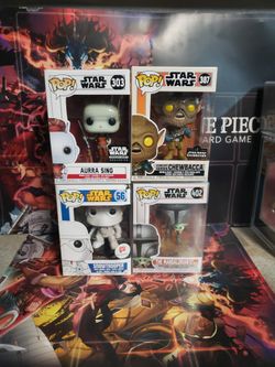 Star Wars FUNKO ACTION FIGURE TOYS The MANDALORIAN Chewbacca 