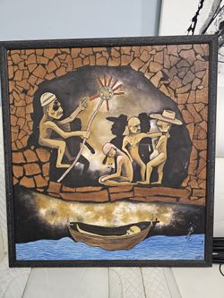 Artistic Reflexion By Vargas. 33"x30"