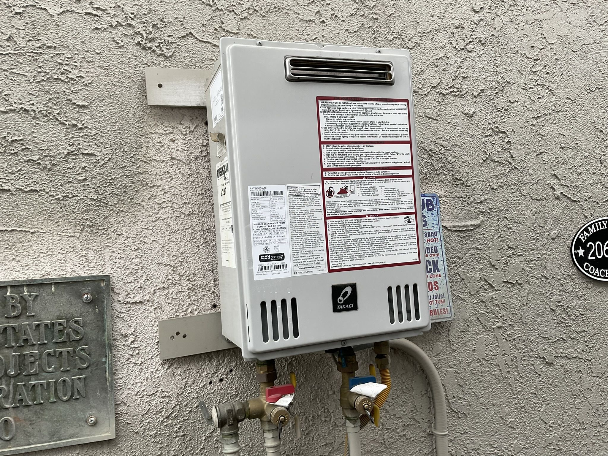 Tankless Water heater (INDOOR MOUNT MODEL)