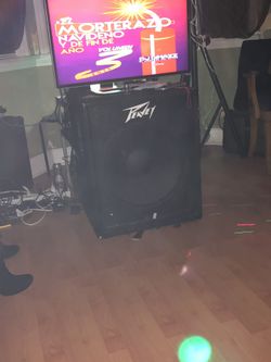 Power speakers peavey 18