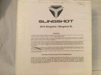 2015 Polaris Slingshot Factory Service Manual