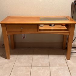 Solid Wood Entry Table 