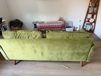 Green couch
