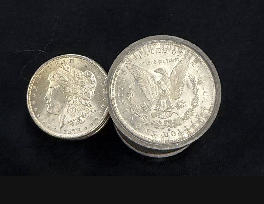 Roll Of 1878 S Morgen Silver Dollars Uncirculated Mint Condition 