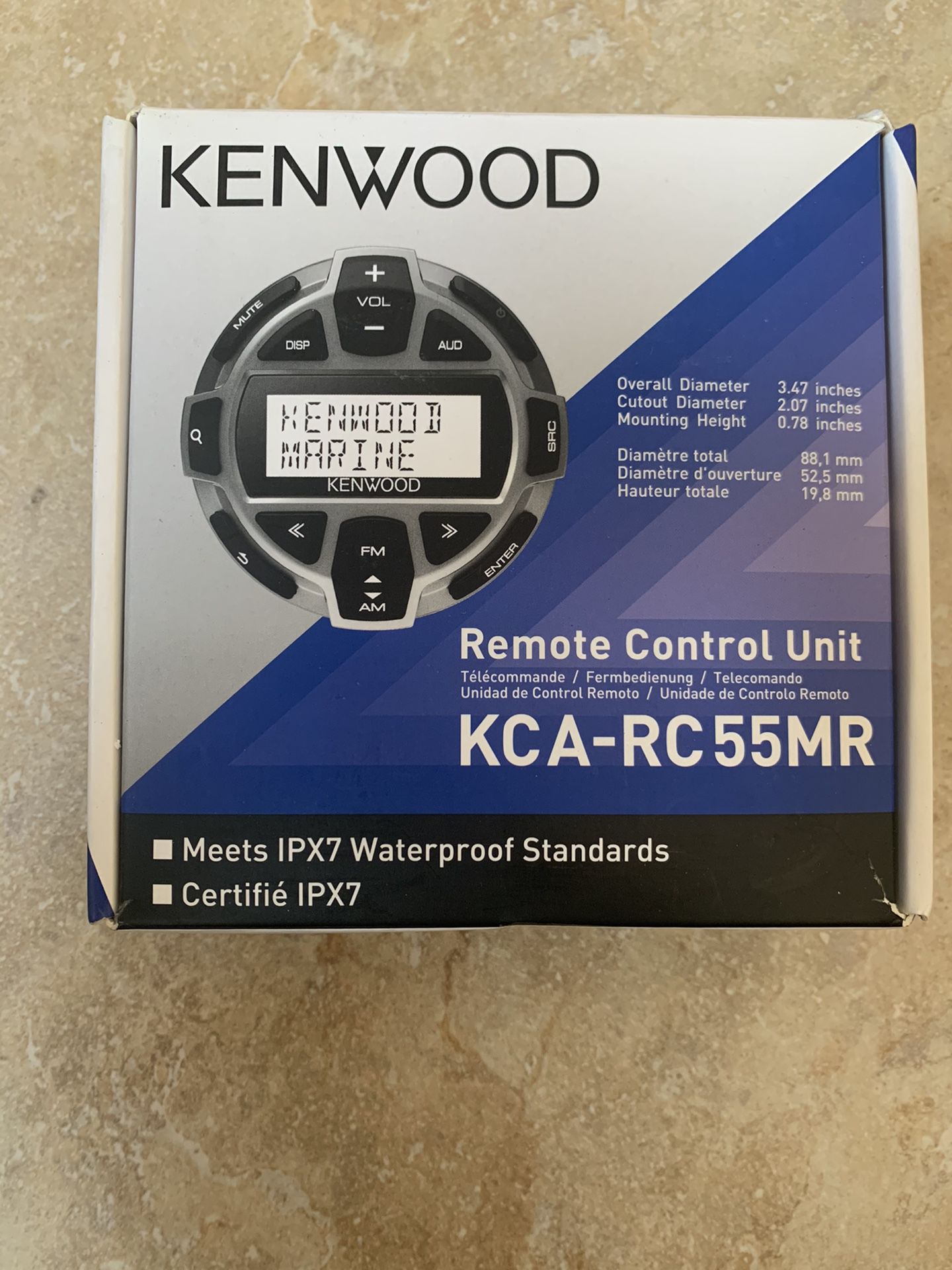 Kenwood Marine remote control unit KCA-RC 55MR