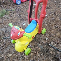 Free Children Ride On Toy And Rocker