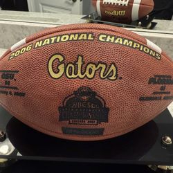 2006 Florida Gators National Championship Ball
