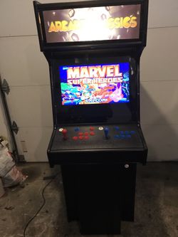 ARCADE GAMES PLAYS 645 GAMES MARIO BROS,STREETFIGHTER,PACMAN,XMEN,PACMAN,GALAGA 6 month warranty all new just built
