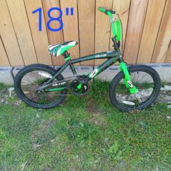 18"Kid Bike Used But Ready To Ride 