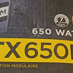 CORSAIR - RMx Series RM650x 80 PLUS Gold Fully Modular ATX Power Supply 