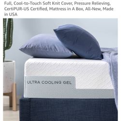 12” Bed, Used- In Good Condition , Size: Full