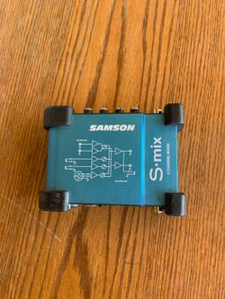 Samson S Mix 5 channel mixer B3