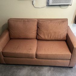 66” West Elm Loveseat Couch