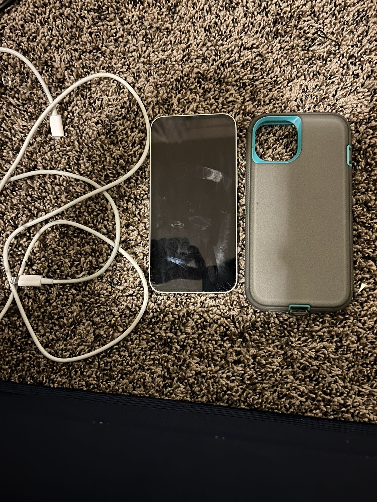 IPhone 13 (128GB) Blue Grey Case ( Unlocked)