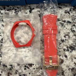 45mm Technomarine Red Bands