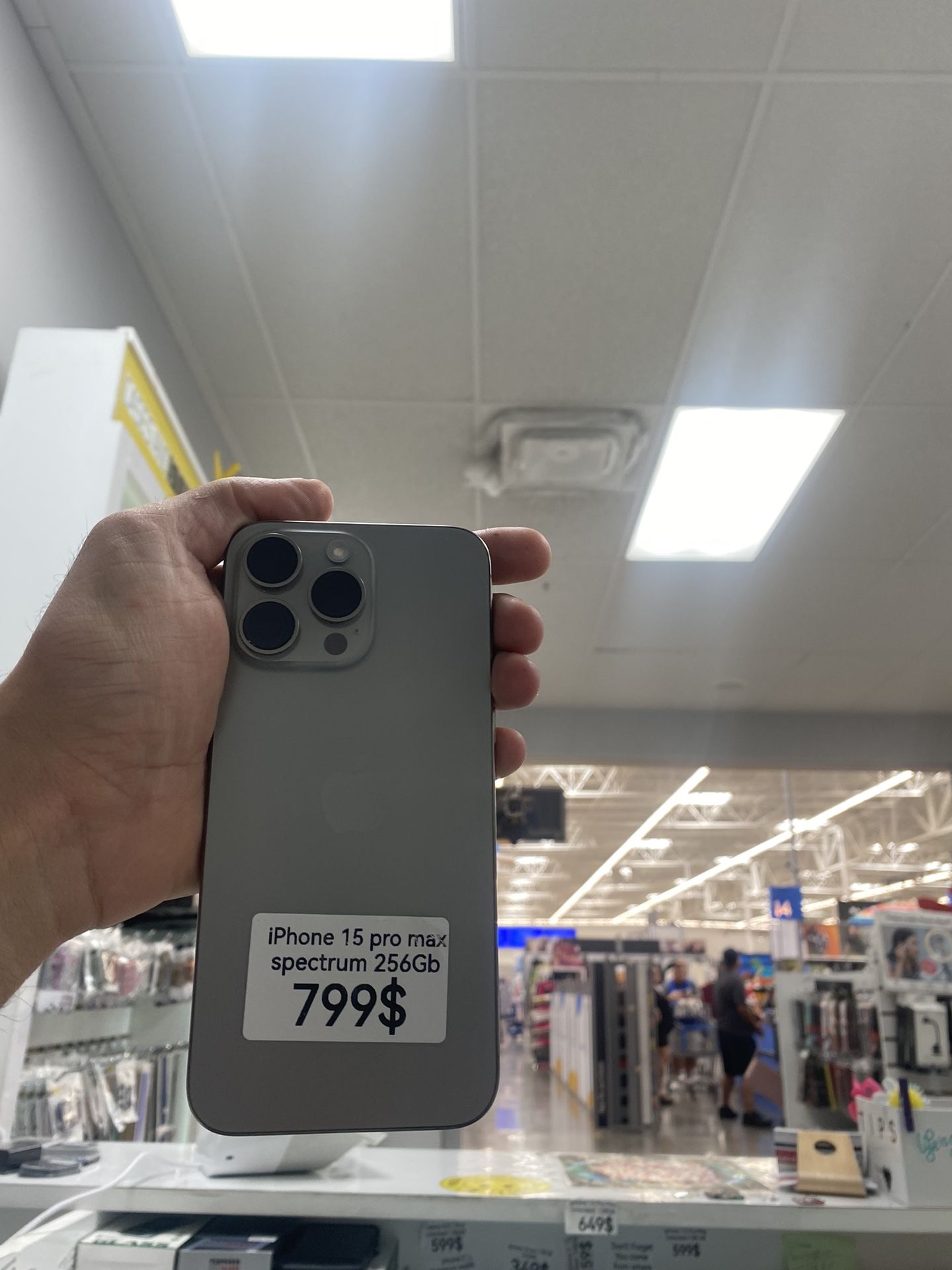 Iphone 15 pro max Spectrum 256 gb