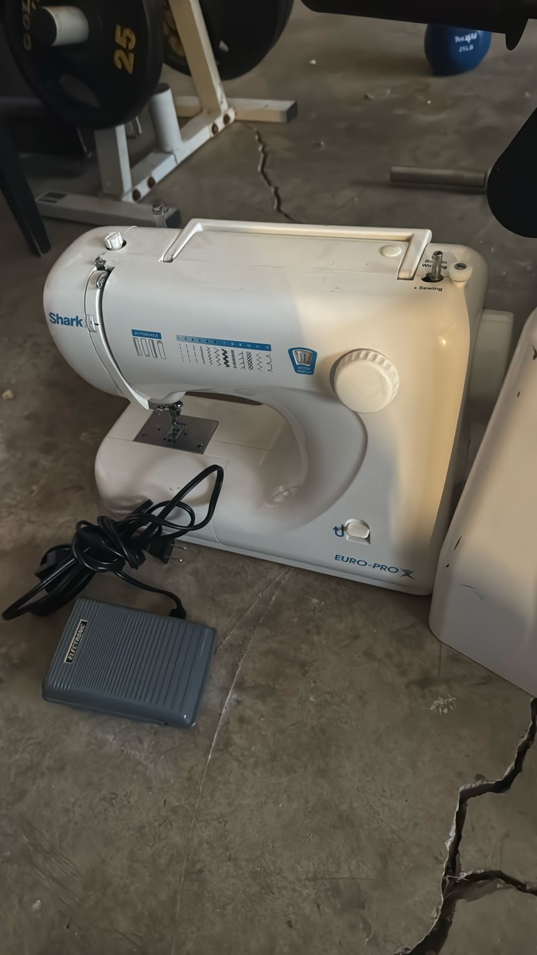 Shark Euro Pro x Sewing Machine
