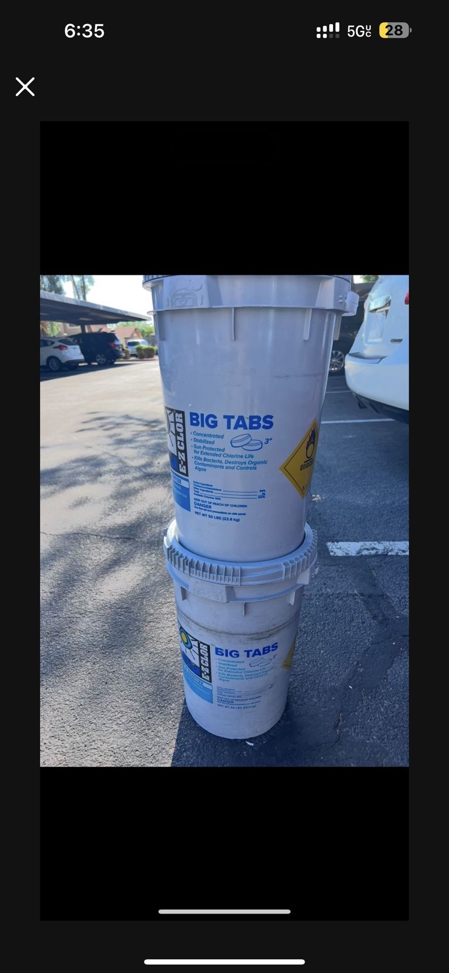 Chlorine Pool Tablets