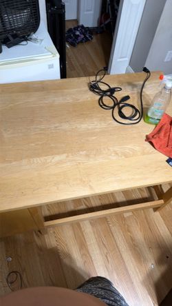 Wooden table