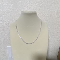 Silver 18” Necklace 
