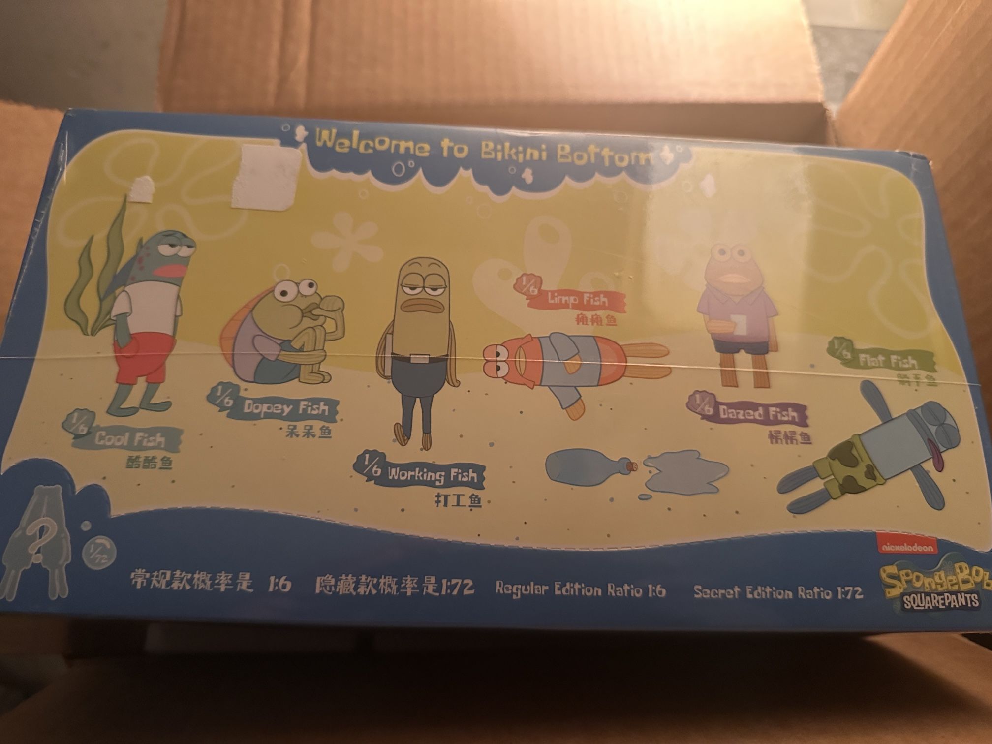 Popmart Exclusive Mickey And Friends, Bikini Bottom Buddies And Lazy Yoga Exciting Macaron And Big Into Energy